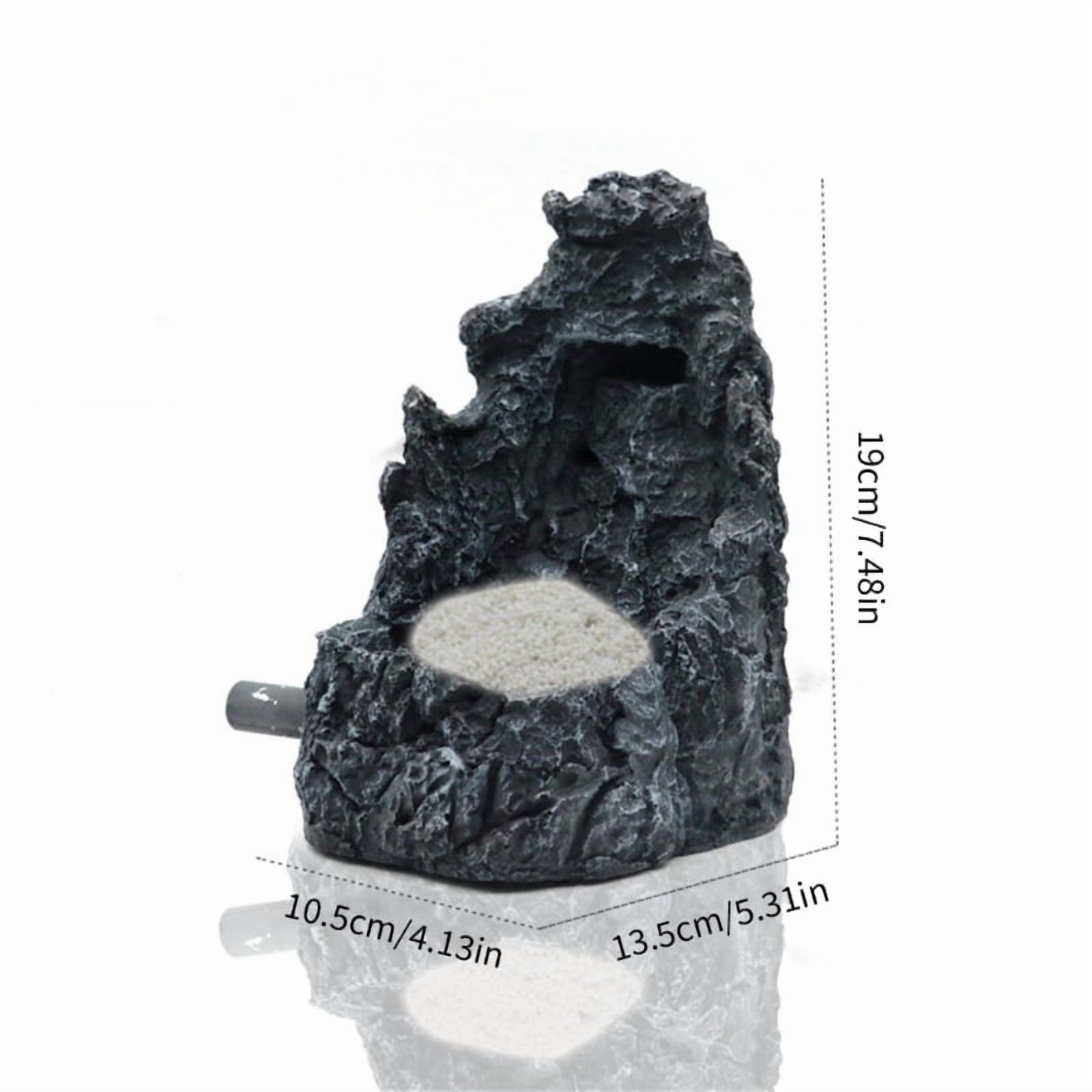 With Dynamic Sandfall Feature Resins Aquariums Decoration Easy to Install