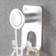 thumbnail image 5 of Yuarrent Soporte de aleación de aluminio para llaves, ropa, gancho para toallas, estante colgante para baño, cocina, colgador, accesorios de Hardware Juegos de accesorios de baño Yuarrent HA080944-00, 5 of 6