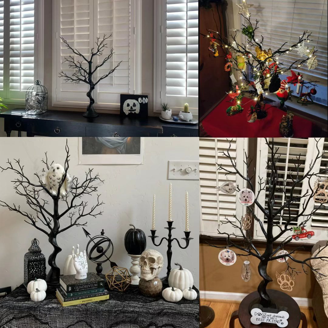  Manzanita Branches Tree Centerpieces for Tables - 30 Black  Tree Branches for Decoration, Tall Decorative Tree Natural, Fake Bare Tree,  Ornament Tree Display Birch Tree for Christmas, Birthday, 2 Pcs 