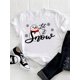 thumbnail image 3 of Camisetas estampadas de manga corta para mujer, ropa de moda con estampado de estrella, árbol de acuarela, tendencia linda, Feliz Navidad, Año Nuevo, 3 of 3