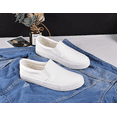 thumbnail image 2 of Walk Slip-On Sneakers for Women and Men - Lightweight Synthetic Leather, Comfort Insole, 2 of 8