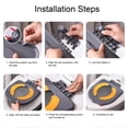 thumbnail image 4 of Orinal De Entrenamiento Para Niños Pequeños, Asiento Ergonómico Antideslizante, Fuerte Fijación Con Ventosa, Asiento Para Baño Portátil Universal Para Niños Para Viaje En, 4 of 7