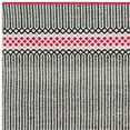 thumbnail image 4 of SAFAVIEH Montauk Varina Geometric Striped Cotton Runner Rug, Light Pink/Multi, 2'3" x 9', 4 of 5