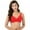 Red, variant on WTXUE Intimates | Push-up Women V-Neck Underwire Padded Lace Brassiere Bra | 1 Piece Red Size 40B