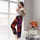 thumbnail image 5 of Balery A Bright Abstract Pantalones de pijama para mujer, pijamas ultraligeros, pantalones de estar por casa-X-Large, 5 of 6