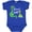 Royal Blue, variant on Inktastic Nanas Boy Grandson Dinosaur Boys Baby Bodysuit