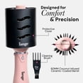 thumbnail image 5 of L'ANGE HAIR VolumeBoost 60mm 2-in-1 Ceramic Volumizing Brush Dryer | Fast Drying & Styling for Frizz-Free, Voluminous Blowouts | Ceramic-Coated Barrel (Blush), 5 of 7