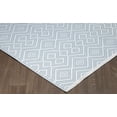 thumbnail image 4 of Erbanica Tapis Réversible en Plastique Bleu Mirage 4 Pieds x 6 Pieds Intérieur Extérieur, 4 of 5