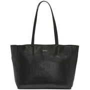 DKNY Sally Leather East-West Tote, Black