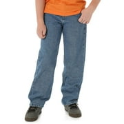 Angle View: Loose Fit Jeans Sizes 8-18