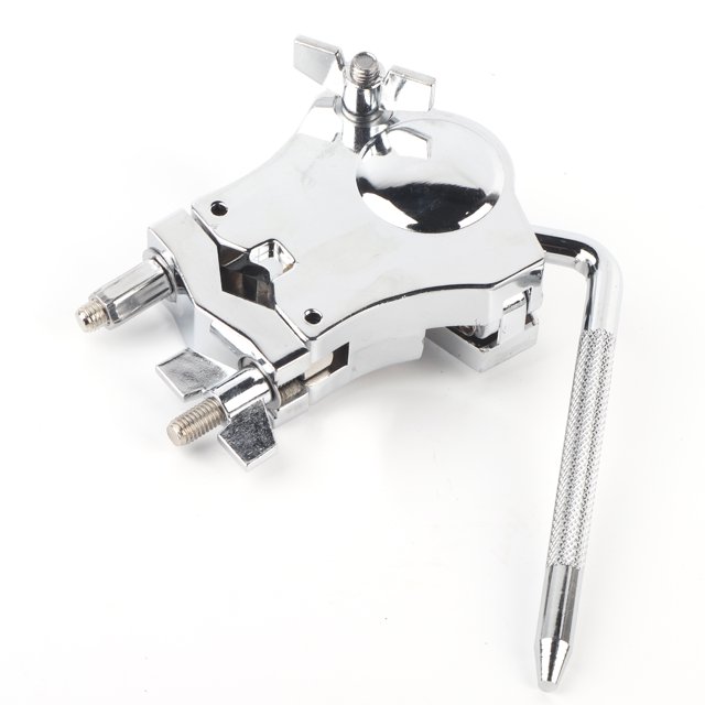Tom Drum Rack Mount, Electroplating And Painting Tom Drum Rack, Round Handle Can Be Rotated 360° For All Types Of Brackets Drum