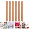 thumbnail image 1 of LRXIYODE 6Pack Rhythm Sticks Musical Instruments for Kids Light Brown Wood Classroom Rhythm Training, 1 of 8