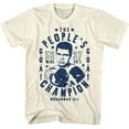 thumbnail image 1 of Muhammad Ali Peoples Champ Goat Natural Adult T-Shirt, 1 of 2