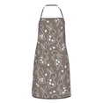 thumbnail image 5 of Zufioo Retro Bunny for Lock Hem Apron with Pockets, Stain and Oil Proof Tie-down Apron for Cooking Barbecue Restaurant, Unisex-One Size, 5 of 9