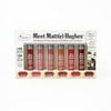 Thebalm 260857 6 x 1.2 ml Meet Matt Hughes 6 Mini Long Lasting Liquid Lipsticks Kit - Volume 12