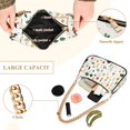 thumbnail image 2 of FORMRS Womens Shoulder Bag with Chain Strap Clutch Purse Cute Tote Handbag, Beige Vegetables Pattern, 2 of 7