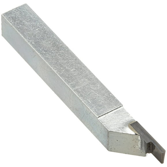 Micro 100 GS-060F Outil de Rainurage - Style GS - Brasé, Rayon de 0,030 Pouces, Largeur de 0,060 Pouces, Proj de 0,210 Pouces, Tige Carrée de 3/8 Pouces, Charbon de 3 Pouces, Non Revêtu