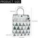 thumbnail image 2 of 2pcs Wall Hanging Storage Bag, Waterproof Over The Door Closet Organizer With Metal Frame, Stylish Hanging Pocket Linen Cotton Pouch Box Containers F, 2 of 4