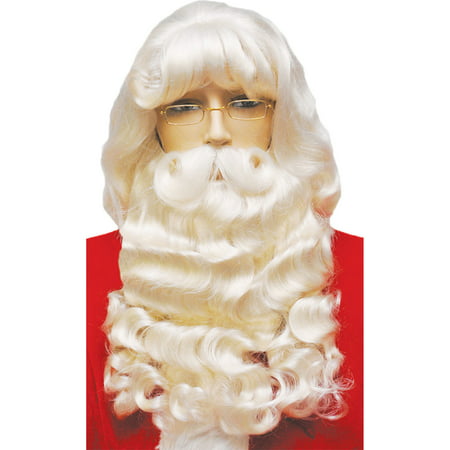 Morris Costumes Beautiful Kanekalon Rental Quality Santa Set With Must, Style