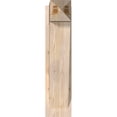 thumbnail image 2 of Ekena Millwork 7.50"W x 20"D x 32"H Traditional Smooth Arts and Crafts Outlooker, Douglas Fir, 2 of 4