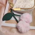 thumbnail image 3 of Cherry Bag Charms,Cute Purse Keychain,Key Chains Women Cute,Car keyrings leather handbags,Valentines Day Gifts, 3 of 13