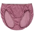 thumbnail image 4 of Women's Vanity Fair 13108 Illumination Hi-Cut Brief Panty (Berry Glaze 9), 4 of 5