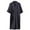 Navy, variant on Holiday Clearance! ZVNAΖH Robes for Men Soft Short Sleeve Wrap Lounge Bathrobe Gauze Crepe Nightwear for Spas Shower
