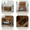 thumbnail image 6 of TRIXIE XL Farmhouse Litter Box Enclosure, Hidden Litter Box Cabinet or End Table, 6 of 9