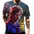 thumbnail image 3 of Camisetas para hombres, camisetas Dropshipping para mujeres, camisetas Stranger Things para hombres, camisetas, artículos más baratos, envío gratis, camisetas de anime Harajuku, 3 of 5