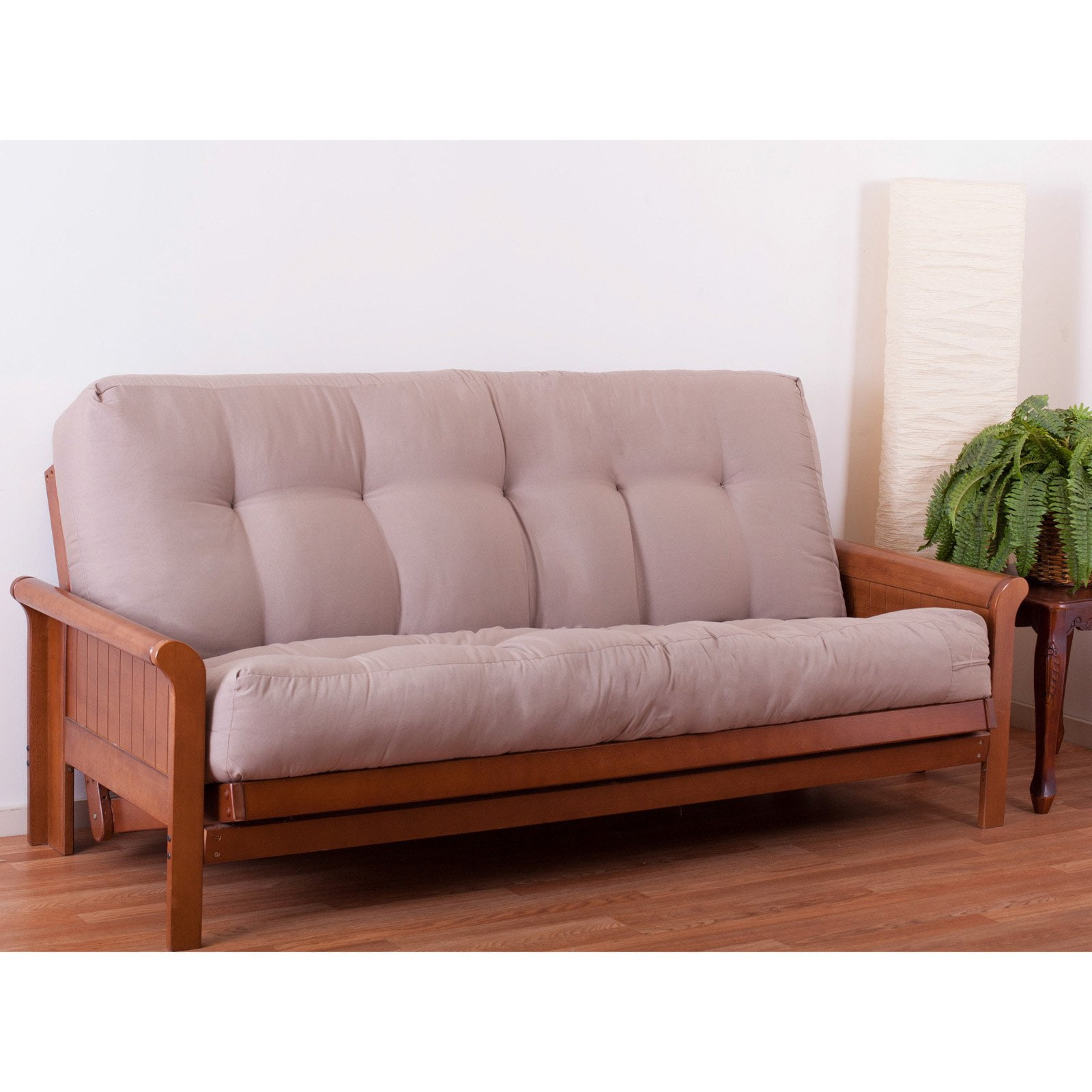 Blazing Needles Renewal 9-inch Twill Futon Mattress-Color:Aqua Blue,Size:Full