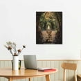 thumbnail image 3 of Nawypu Inspirational Wall Art Framed Canvas MINDSET IS EVERYTHING (Lion) - Motivational Entrepreneur Positive Quotes Wall Arts Decor for Home Office Bathroom Bedroom Kitchen Classroom Gym, 3 of 5