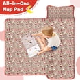 thumbnail image 4 of Beige Christmas Character Pattern Toddler Nap Mats for Kids Preschool,50"x20" Sleeping Mat Bag or Kids,Toddler Sleeping Bag,Toddler Nap Mat or Daycare, 4 of 6
