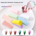 thumbnail image 5 of 8Pcs Nails Stamping Sponge Set Triangular Designs Soft Nails Sponges For Accurate Gel Application Salons Or Home Use, 5 of 8