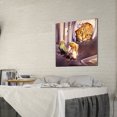 thumbnail image 1 of Cuadros Decorativos Bricolaje ronda completa diamante pintura gato rhinestone mosaico hogar pared arte decoración DQrwqpou Nuevos Originales, 1 of 9