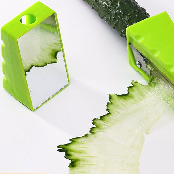 Pelador de zanahorias y pepinos para mascarillas faciales y decoración de platos. Utensilio de cocina para el hogar. Pelador de zanahorias y pepinos, ideal para hacer mascarillas faciales y