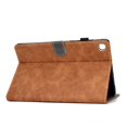 thumbnail image 6 of Dteck Flip Case For Samsung Galaxy S6 Lite 10.4 inch 2020 Model SM-P610 / P615 with S Pen Holder, Slim PU Leather Folio Stand Case With Built-in Card Slots / Anti-Slip Strap, Brown, 6 of 9