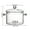 A, variant on Borosilicate Glass Saucepan Open-Flame Safe Soup Pot Small Cooking Pot 25oz Mini Stew Pot Stovetop & Oven Safe