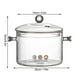 thumbnail image 2 of Aparatos de cocina, accesorios de cocina, utensilios de cocina, utensilios de cocina, recipiente de vidrio de borosilicato de alta resistencia, mini recipiente de vidrio para remojo con llama abierta,, 2 of 2