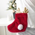 thumbnail image 4 of Bolsas de Regalo con Forma de Calcetines Navideños, Guantes y Otros Artículos | Material: Poliéster Rojo | 27 X 17 X 3 Cm | Juego de 1 Colgante, 4 of 6