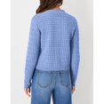 thumbnail image 2 of Suéter PRETTYGARDEN Cardigan de Punto para Mujer Azul Claro Talle Grande, 2 of 6