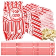 thumbnail image 4 of Melantax 100 pack individual popcorn bags, small popcorn bags, popcorn containers for party events, movie nights, 4 of 7