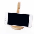 thumbnail image 3 of unbranded Soporte De Teléfono Móvil De Madera Beige Con Para Ver Videos Y, 3 of 6