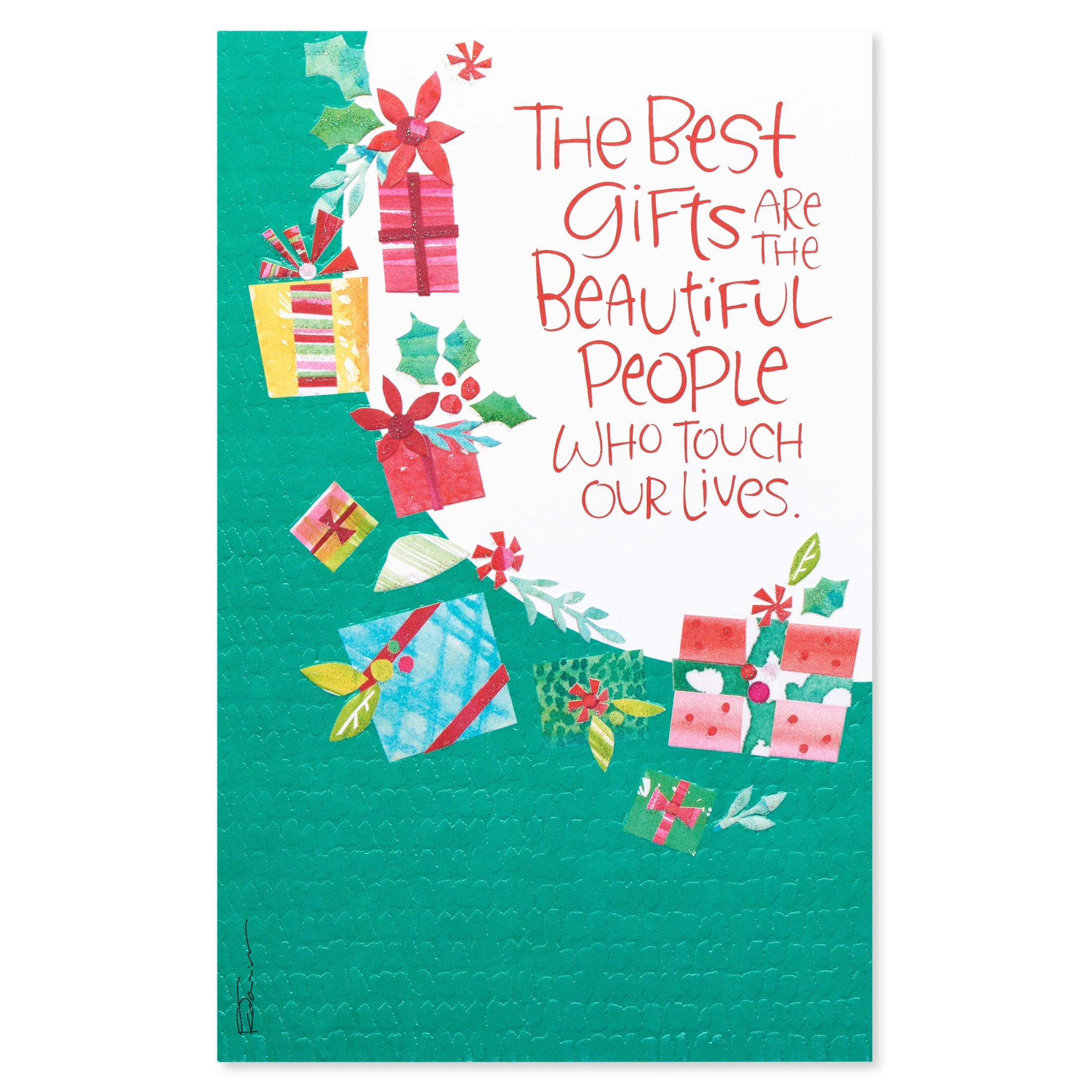 American Greetings Christmas Greeting Card for Anyone, (Gift of You)