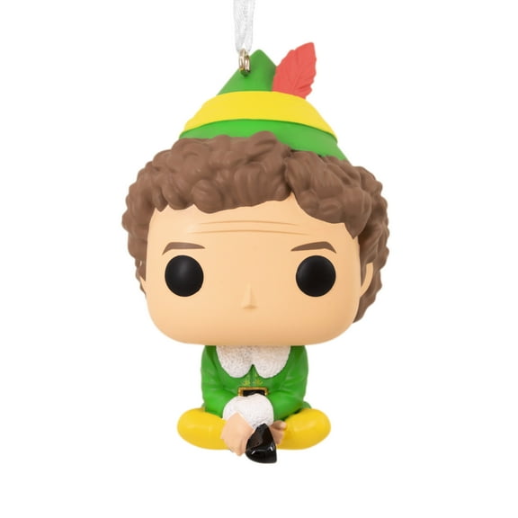 Hallmark Funko POP! Buddy the Elf Resin Christmas Figurine Ornament, 2.05"