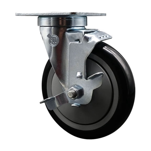 Regency 600CASTERPC4 Replacement Caster with Brake-Service Caster Brand