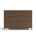 thumbnail image 2 of Graco Olivia 6 Drawer Double Dresser, Hazelnut, 2 of 10