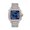 Blue, variant on Stylish Hip Hop Iced Out VVS Moissanite Automatic Watch, D Color Stones, Rose Gold Tone, Passes Diamond Tester