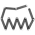 thumbnail image 1 of Six-Fold Règle Angle Finder Trou Localisateur Utile en Alliage d'Aluminium Multifonctions en Acier Outils de Travail du Bois Multifonctions, 1 of 6
