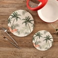 thumbnail image 2 of Palm Tree 2 Pack Pot Holders Trivets, Heat Resistant Hot Pads for Kitchen Table Decoration Trivets for Hot Dishes/Pot/Bowl/Teapot/Hot Pot Holders, 7" + 9.45", 2 of 7