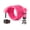pink, variant on Lando Lock Bike Lock Cable with Combination 4ft Resettable Combination Lock with Vinyl Coating, five digit password lock, mountain bike portable lock, electric bike key lock, bicycle lock